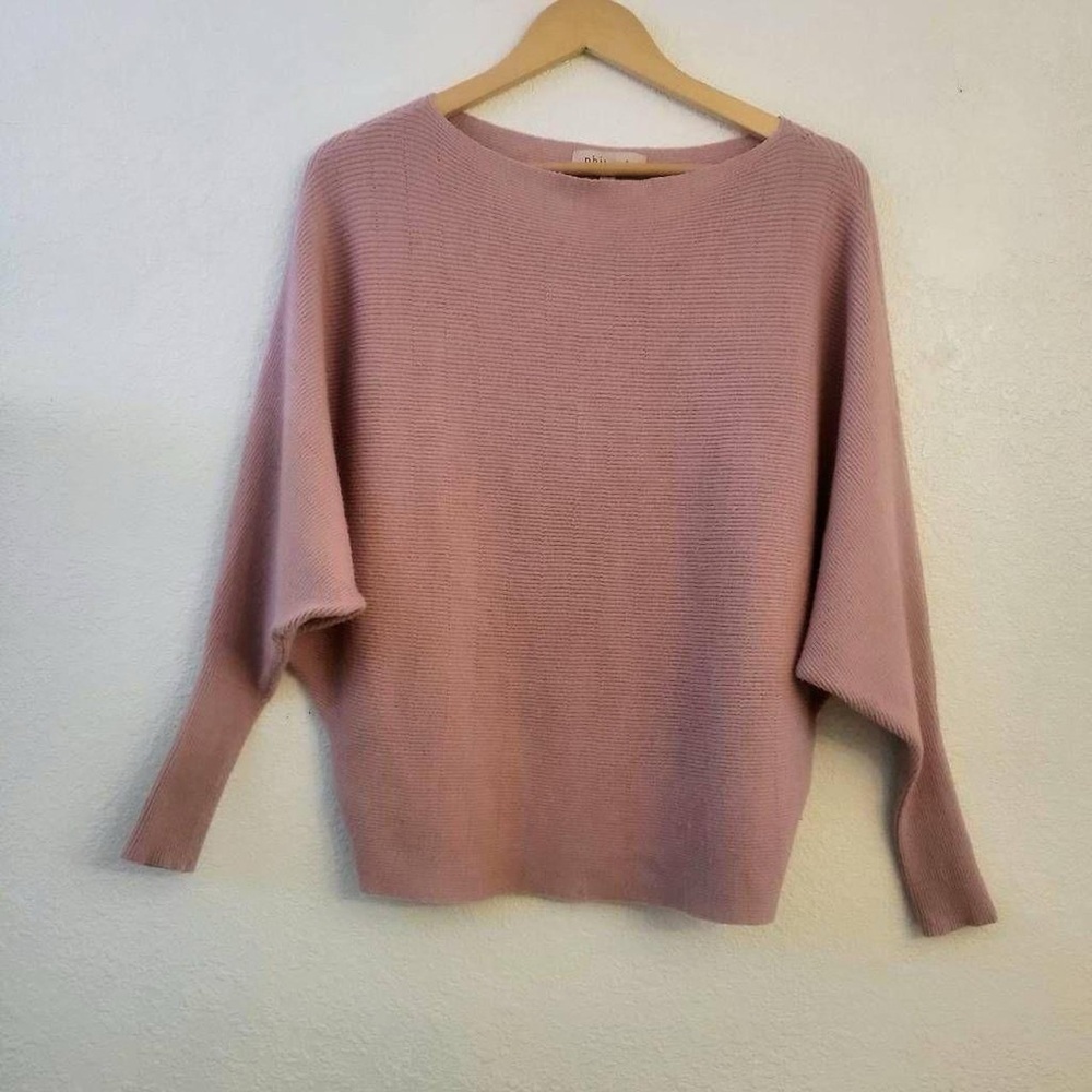 Philosophy Rose Long-Sleeve Sweater